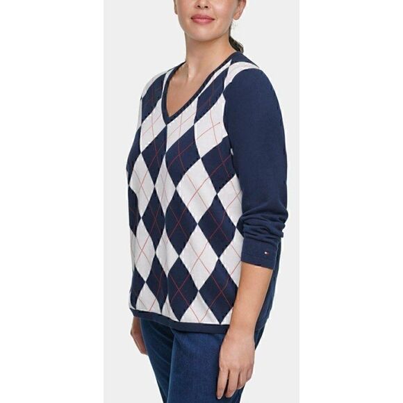 Tommy Hilfiger Cotton Sweater Top 1X Plus Size - Picture 9 of 10